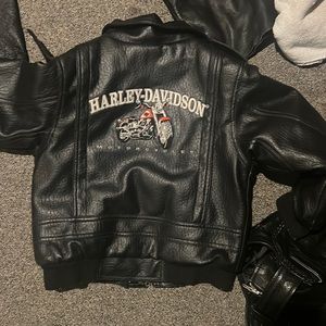 Kids Harley Davidson jacket size 6!